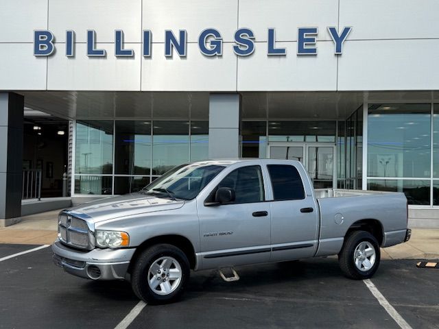 Silver / Bright Silver 2002 Dodge RAM 1500 SLT Quad Cab RWD Pickup Truck Rear-Wheel Drive 4-Speed Automatic Overdrive
