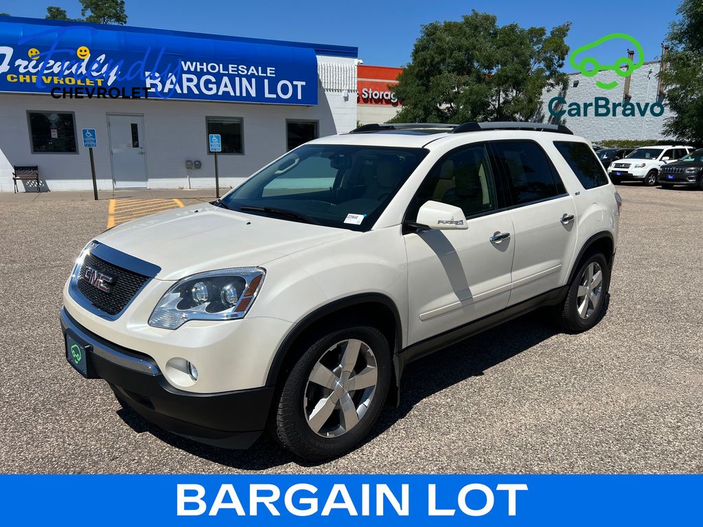 White Diamond Clearcoat 2012 GMC Acadia SUV / Crossover All-Wheel Drive 6-Speed Automatic Overdrive