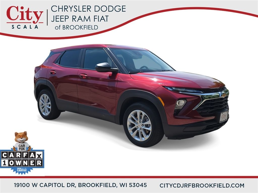 Red (Crimson Metallic) 2024 Chevrolet Trailblazer SUV / Crossover Front-Wheel Drive Continuously Variable Transmission