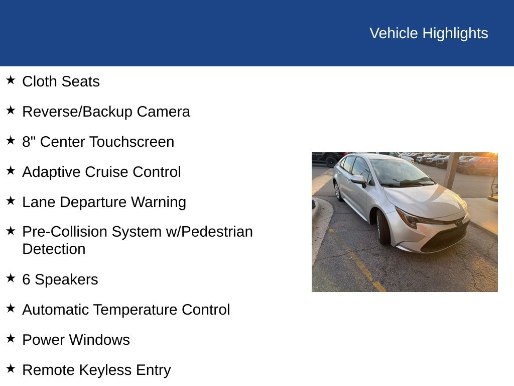 2021 Toyota Corolla LE