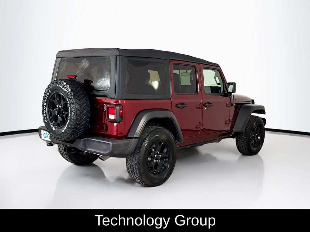 Used Car 2021 Jeep Wrangler  Unlimited Willys For Sale Under $30,000 In Austin, Texas