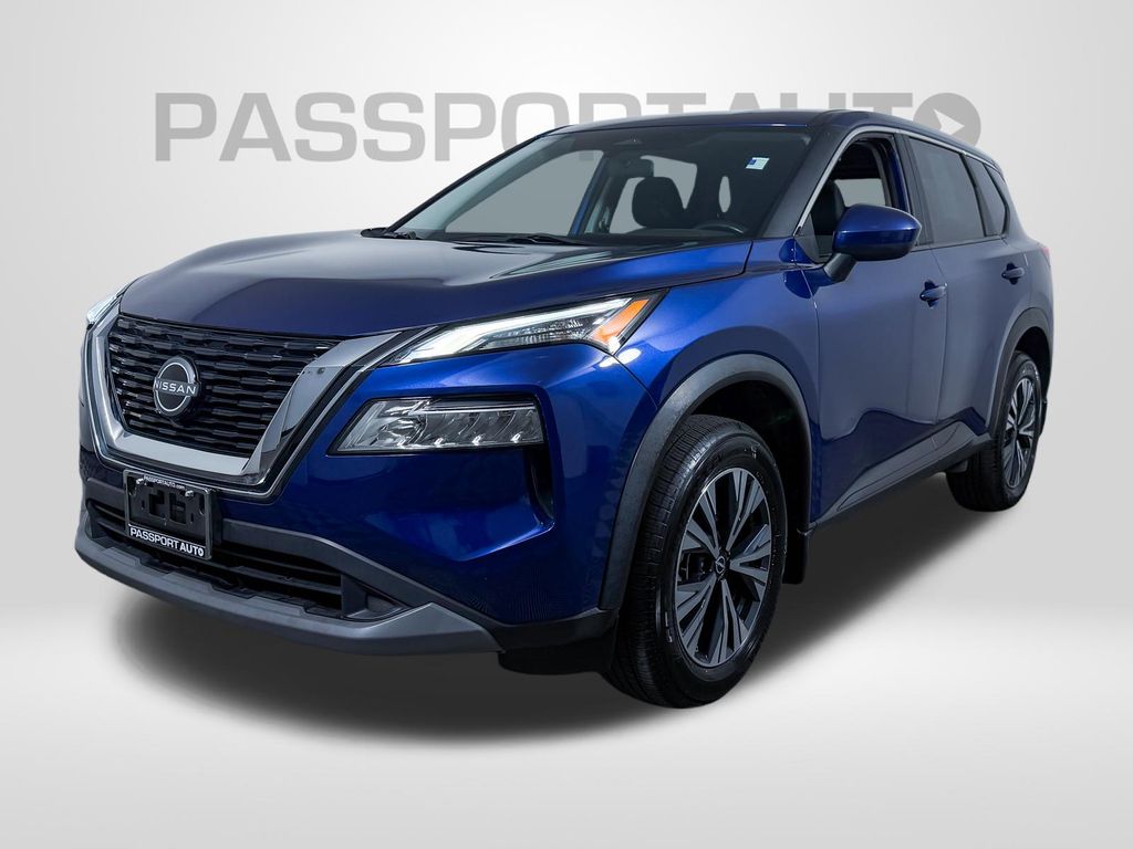 Caspian Blue Metallic 2023 Nissan Rogue SUV / Crossover Front-Wheel Drive Continuously Variable Transmission