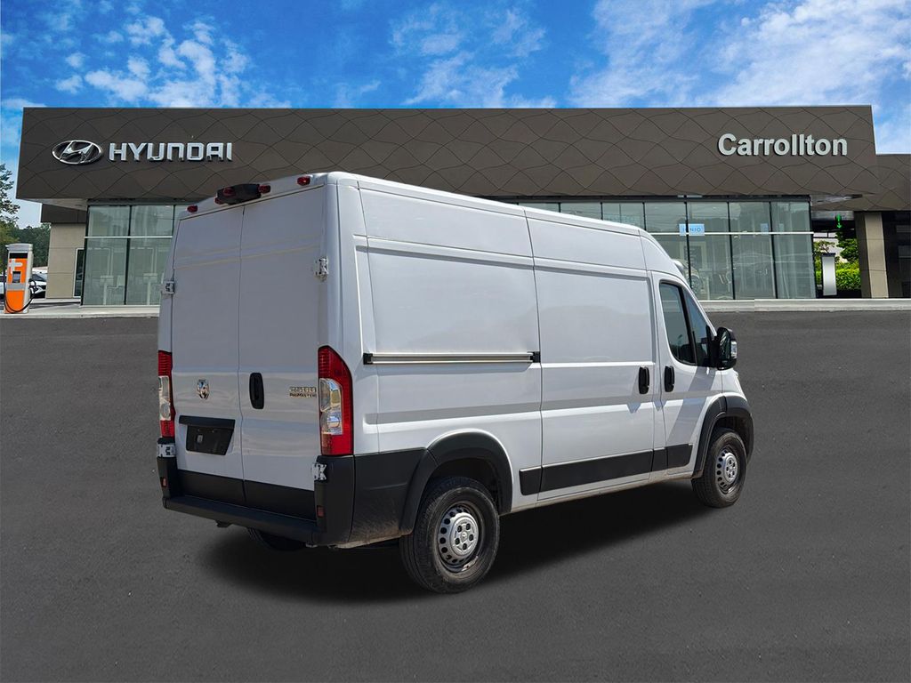 Used 2025 Bright White Clearcoat Ram High Roof image 5