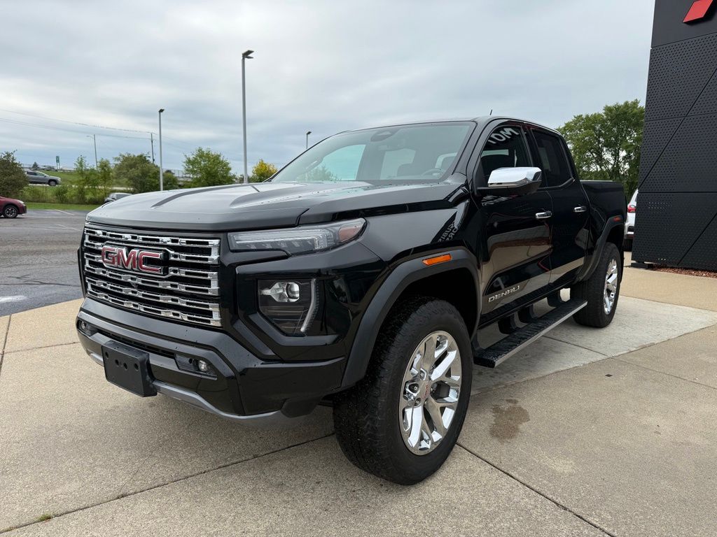 Onyx Black 2023 GMC Canyon Pickup Truck Four-Wheel Drive 8-Speed Automatic