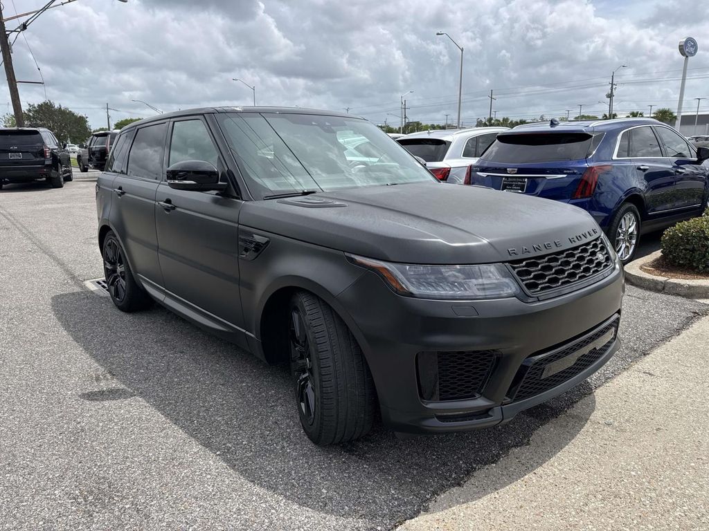 Santorini Black Metallic 2020 Land Rover Range Rover Sport HSE 4WD SUV / Crossover All-Wheel Drive 8-Speed Automatic