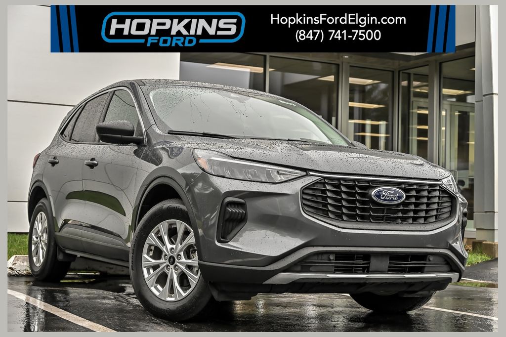 Gray Metallic 2023 Ford Escape SUV / Crossover All-Wheel Drive 8-Speed Automatic