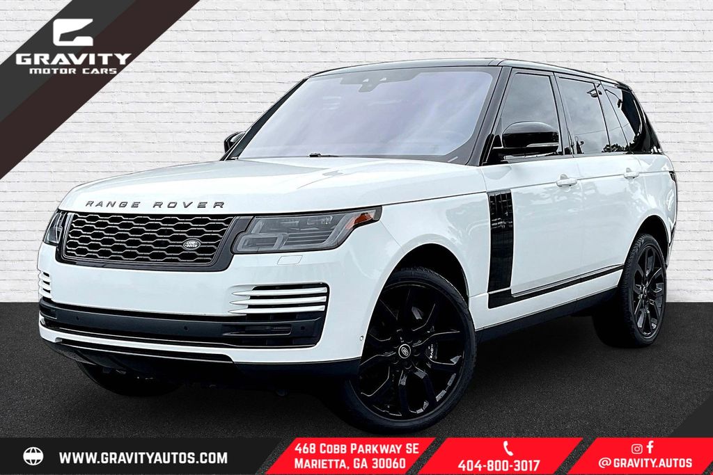 White 2022 Land Rover Range Rover SUV / Crossover All-Wheel Drive 8-Speed Automatic