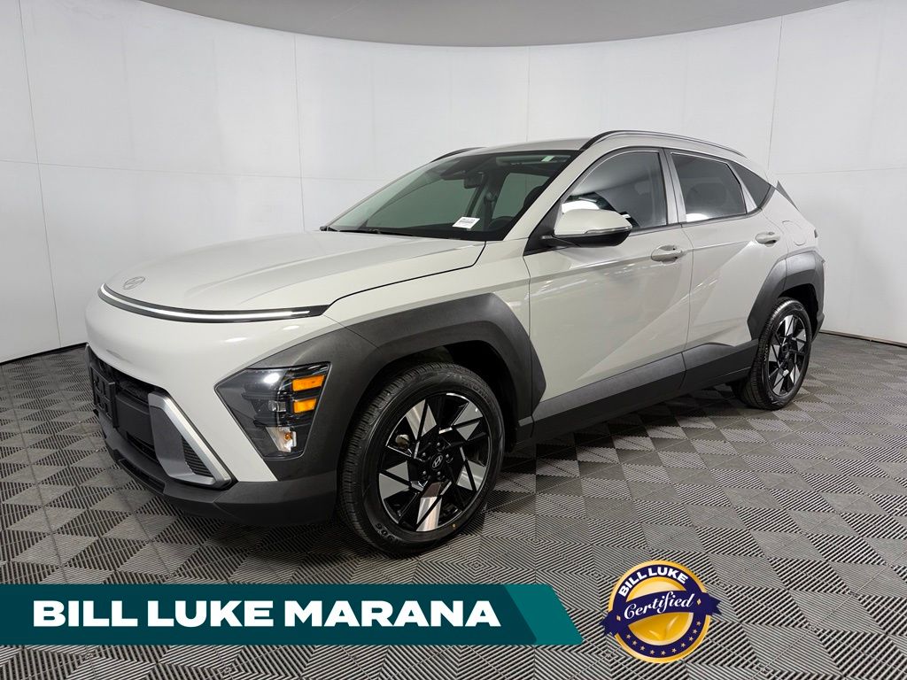 Cyber Gray Metallic 2025 Hyundai Kona SUV / Crossover Front-Wheel Drive Continuously Variable Transmission