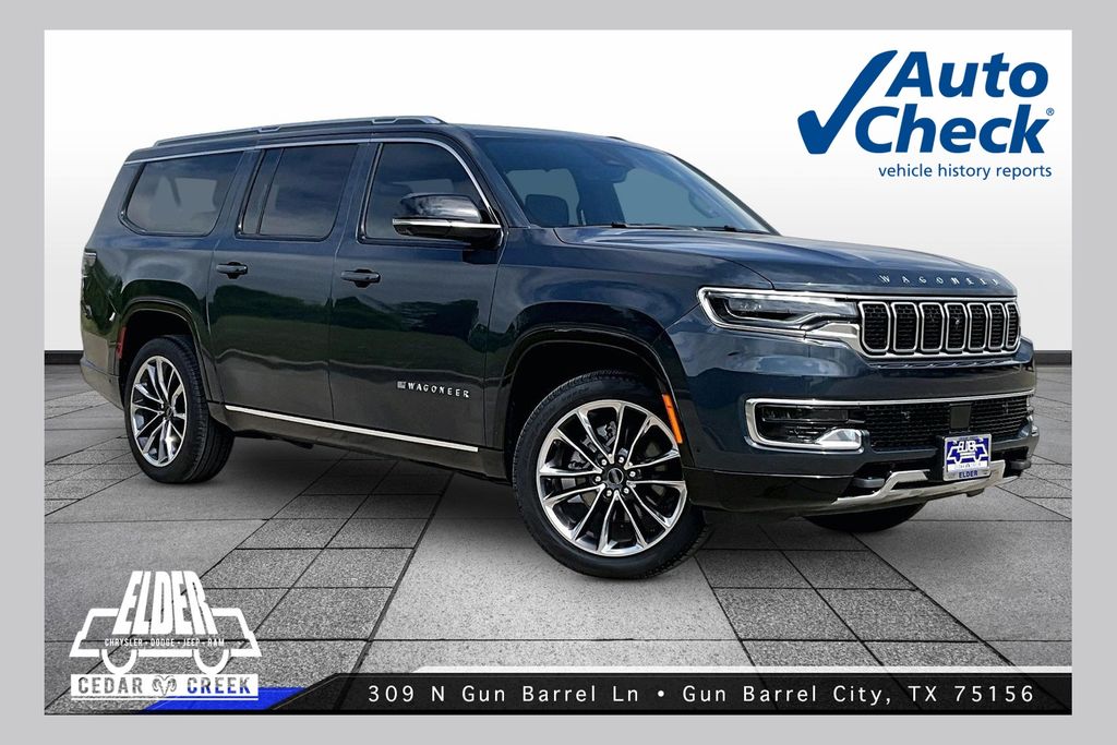 River Rock 2025 Jeep Wagoneer L Series III 4WD SUV / Crossover Four-Wheel Drive 8-Speed Automatic