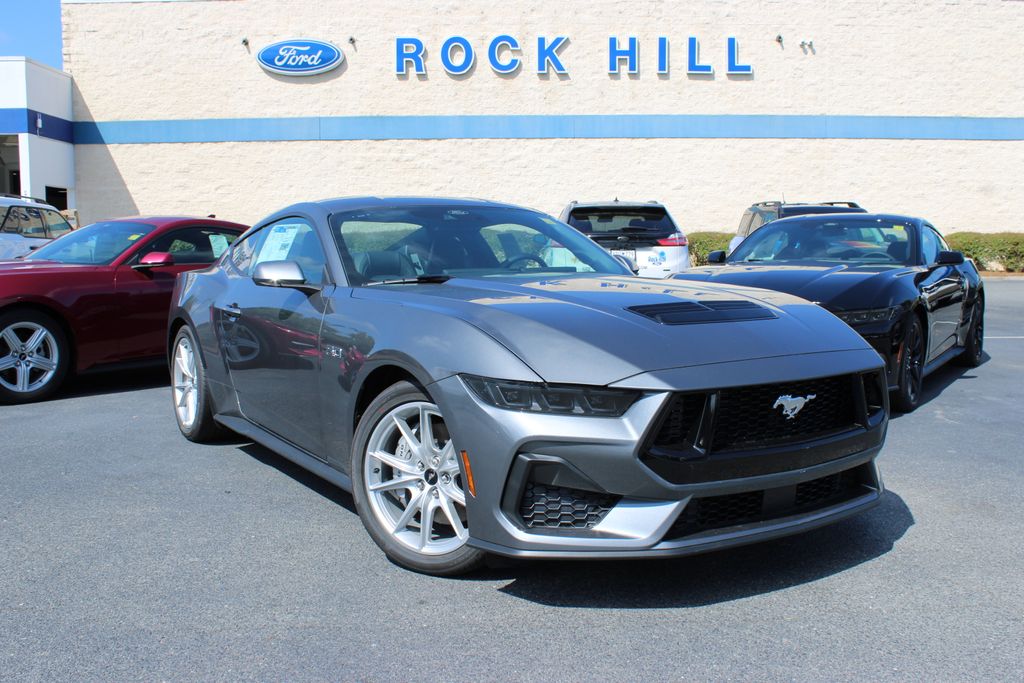 Carbonized Gray Metallic 2026 Ford Mustang GT Premium Fastback RWD Coupe Rear-Wheel Drive Automatic
