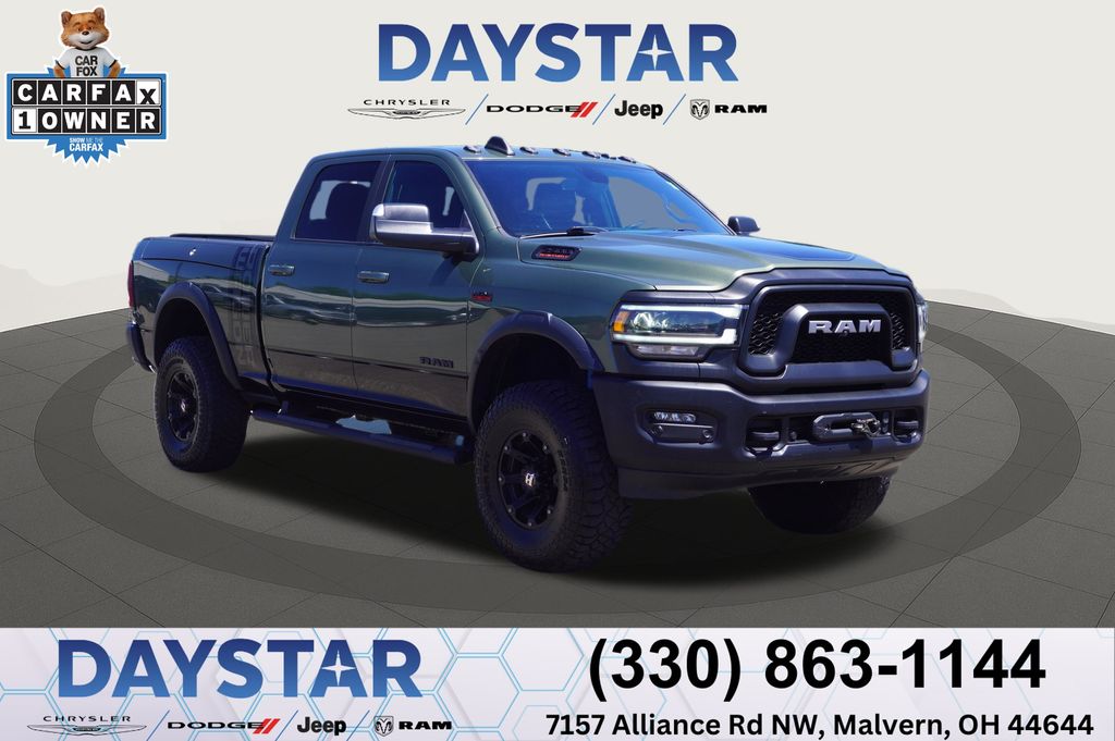 Olive Green Pearlcoat 2022 RAM 2500 Pickup Truck Four-Wheel Drive 8-Speed Automatic