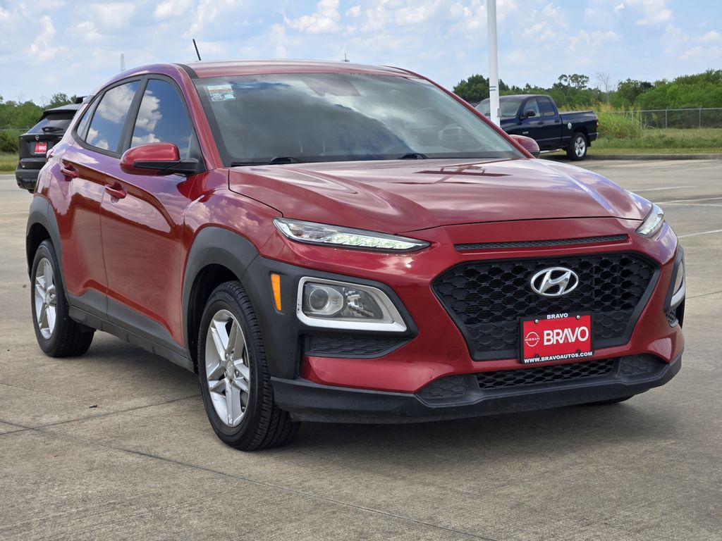 2020 Hyundai Kona SE Red at DeMontrond Mazda