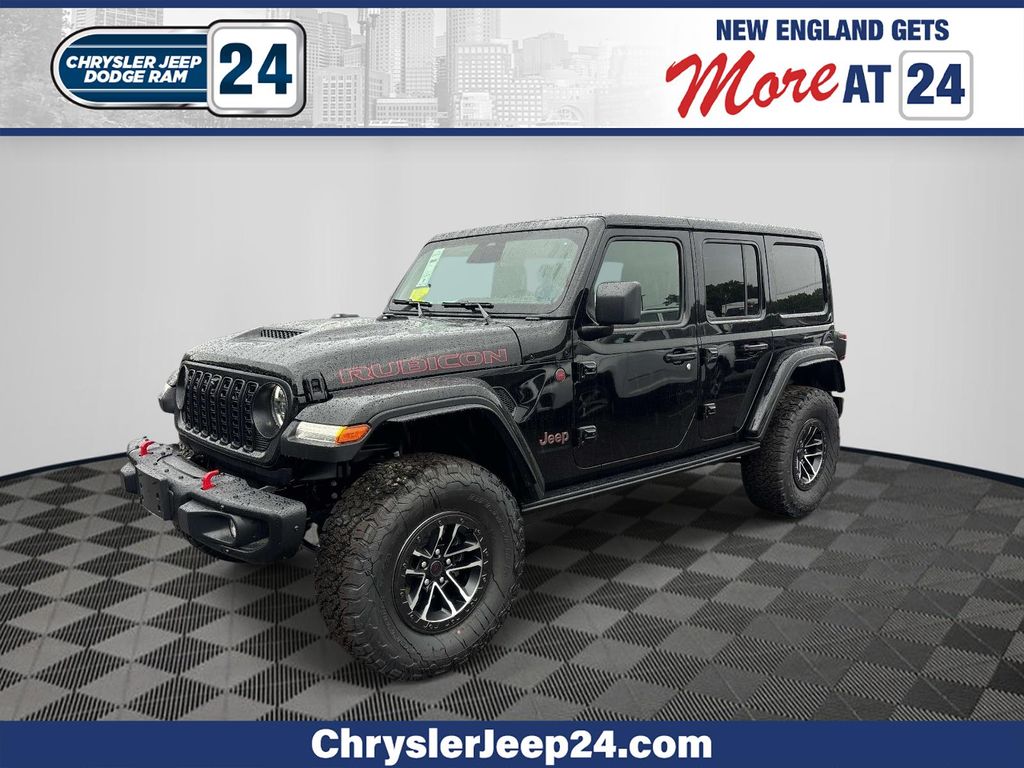 Black Clearcoat 2026 Jeep Wrangler SUV / Crossover Four-Wheel Drive 8-Speed Automatic