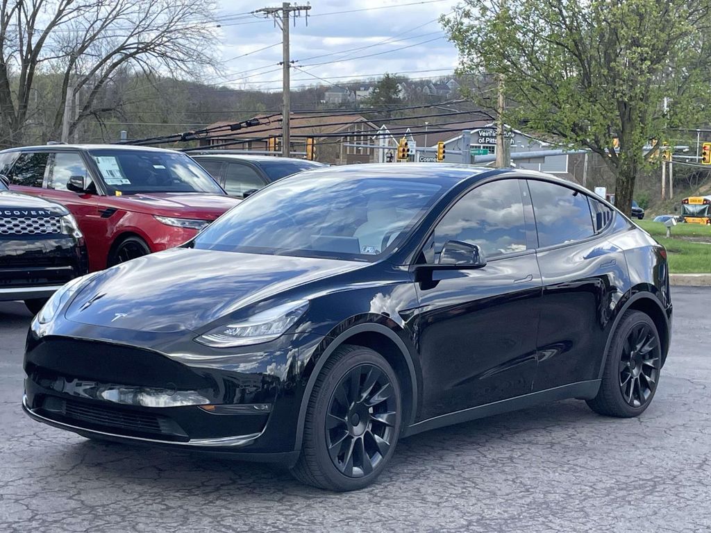 Black 2020 Tesla Model Y Long Range AWD SUV / Crossover All-Wheel Drive 1-Speed Automatic