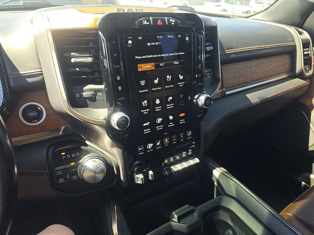 Certified Used 2020 Diamond Black Crystal Pearlcoat Ram Laramie Longhorn image 7