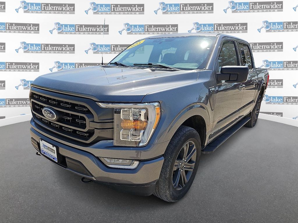 Gray Metallic 2023 Ford F-150 Pickup Truck Four-Wheel Drive Automatic