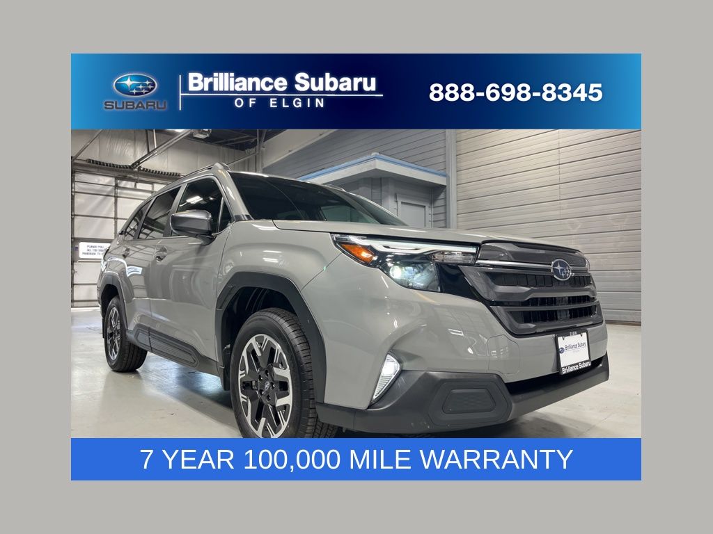 River Rock Pearl 2026 Subaru Forester Crossover AWD SUV / Crossover All-Wheel Drive Continuously Variable Transmission