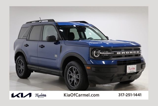 Blue Metallic 2024 Ford Bronco Sport SUV / Crossover All-Wheel Drive 8-Speed Automatic