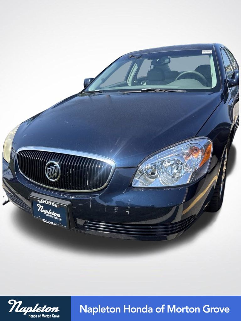 Ming Blue Metallic 2007 Buick Lucerne Sedan Front-Wheel Drive 4-Speed Automatic