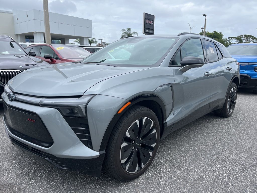Sterling Gray Metallic 2025 Chevrolet Blazer EV RS eAWD SUV / Crossover All-Wheel Drive 1-Speed Automatic