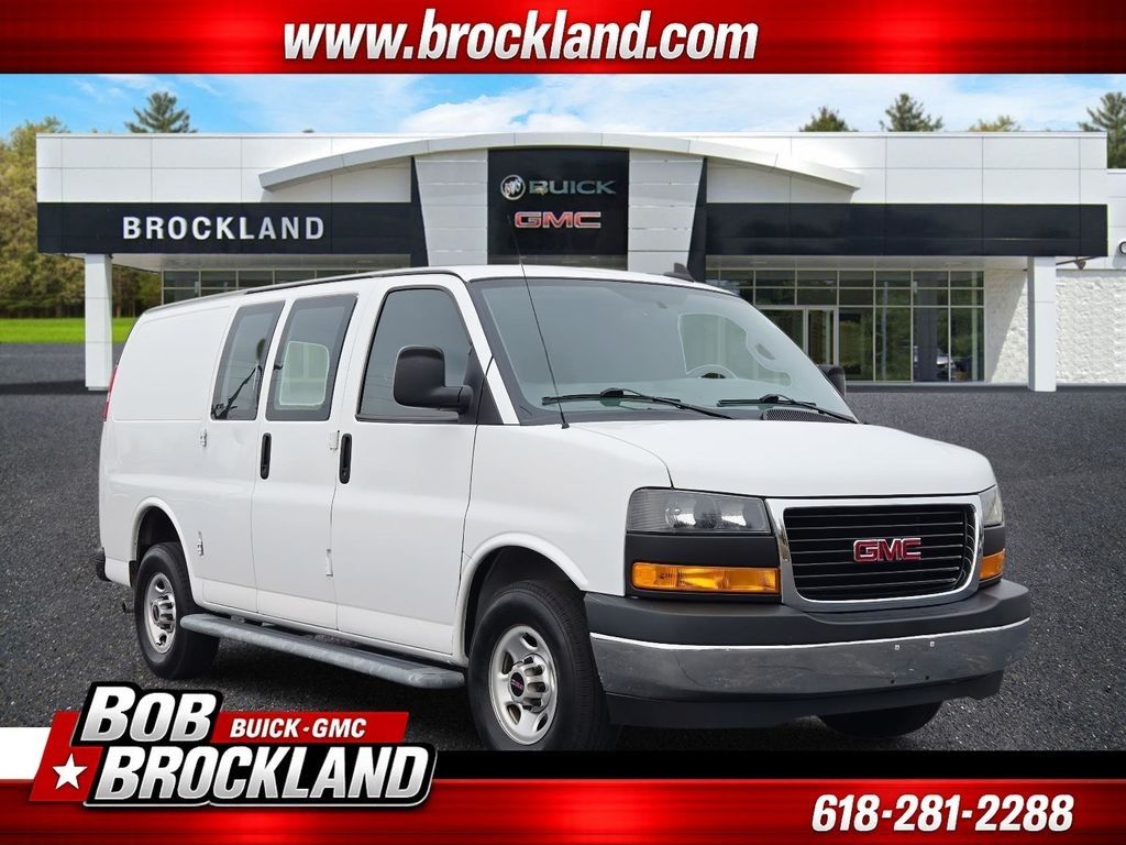 Summit White 2021 GMC Savana Cargo 2500 RWD Van Rear-Wheel Drive 8-Speed Automatic Overdrive
