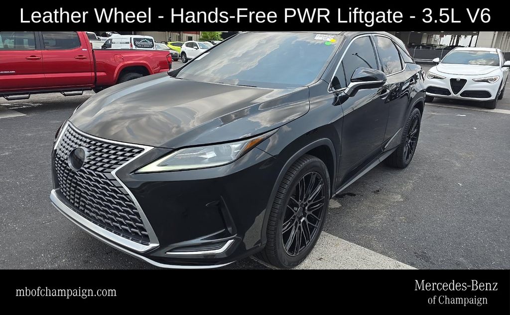 Black (Caviar) 2021 Lexus RX SUV / Crossover Front-Wheel Drive 8-Speed Automatic