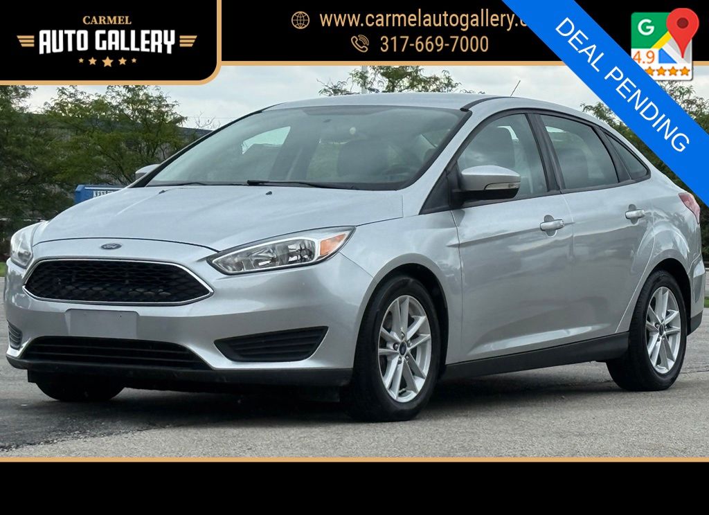 Ingot Silver 2016 Ford Focus Sedan Front-Wheel Drive Automatic