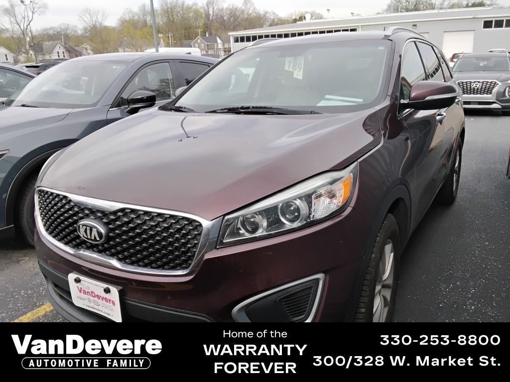 Red (Sangria) 2017 Kia Sorento LX FWD SUV / Crossover Front-Wheel Drive 6-Speed Automatic