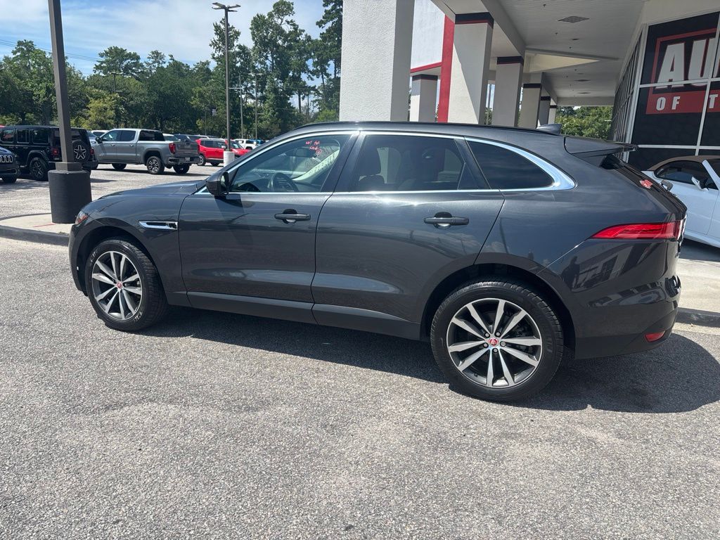 Gray 2018 Jaguar F-PACE SUV / Crossover All-Wheel Drive 8-Speed Automatic