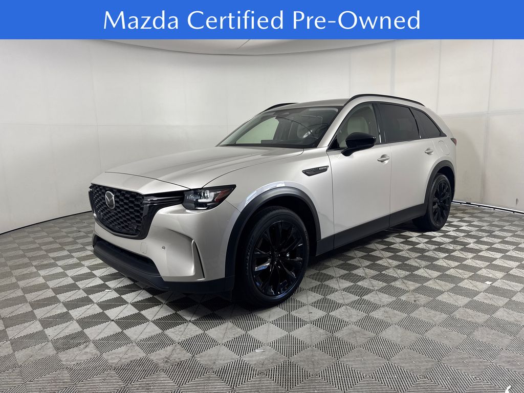 Gray (Platinum Quartz) 2026 Mazda CX-90 SUV / Crossover All-Wheel Drive 8-Speed Automatic