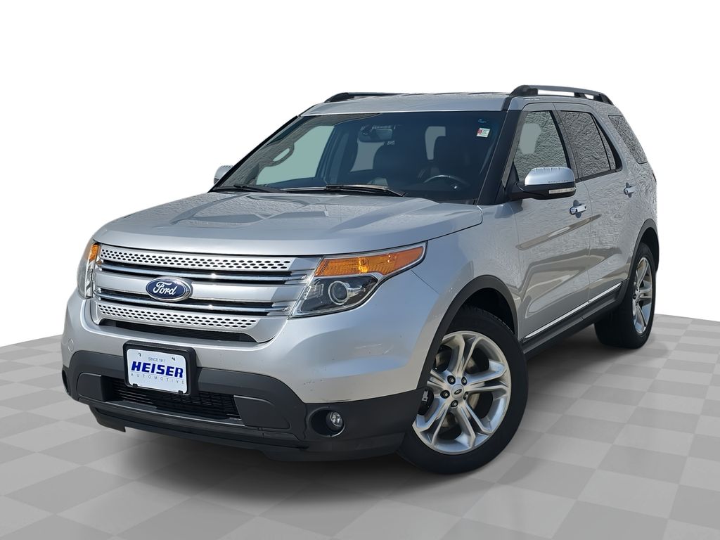Ingot Silver 2014 Ford Explorer Limited 4WD SUV / Crossover All-Wheel Drive 6-Speed Automatic
