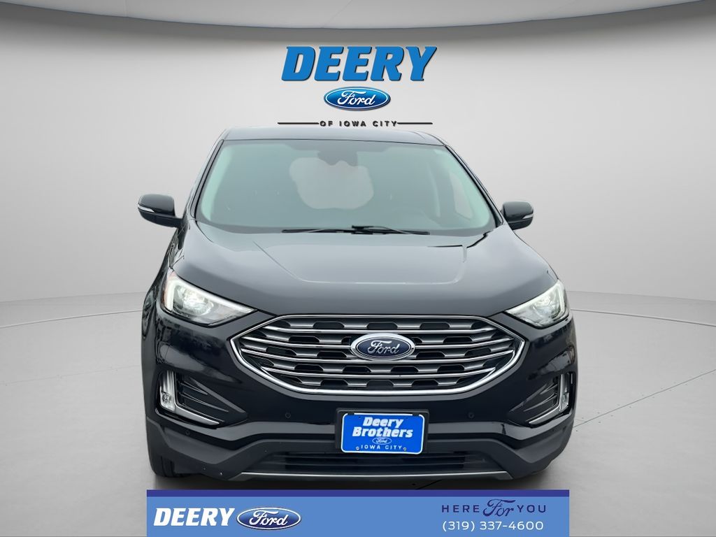 Agate Black Metallic 2024 Ford Edge Titanium AWD SUV / Crossover All-Wheel Drive 8-Speed Automatic