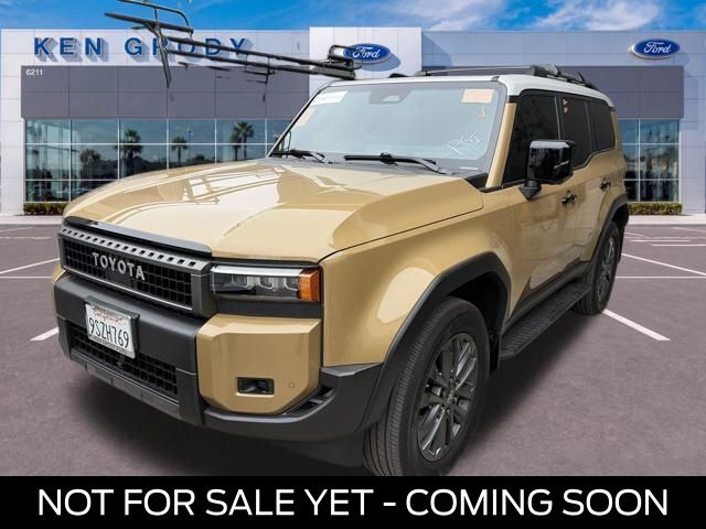 Trail Dust/Gray Scape 2025 Toyota Land Cruiser SUV / Crossover Four-Wheel Drive 8-Speed Automatic