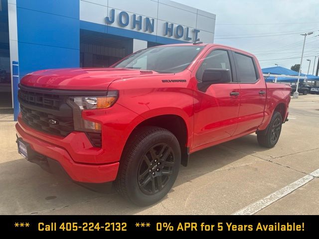Red Hot 2026 Chevrolet Silverado 1500 Pickup Truck Four-Wheel Drive 8-Speed Automatic