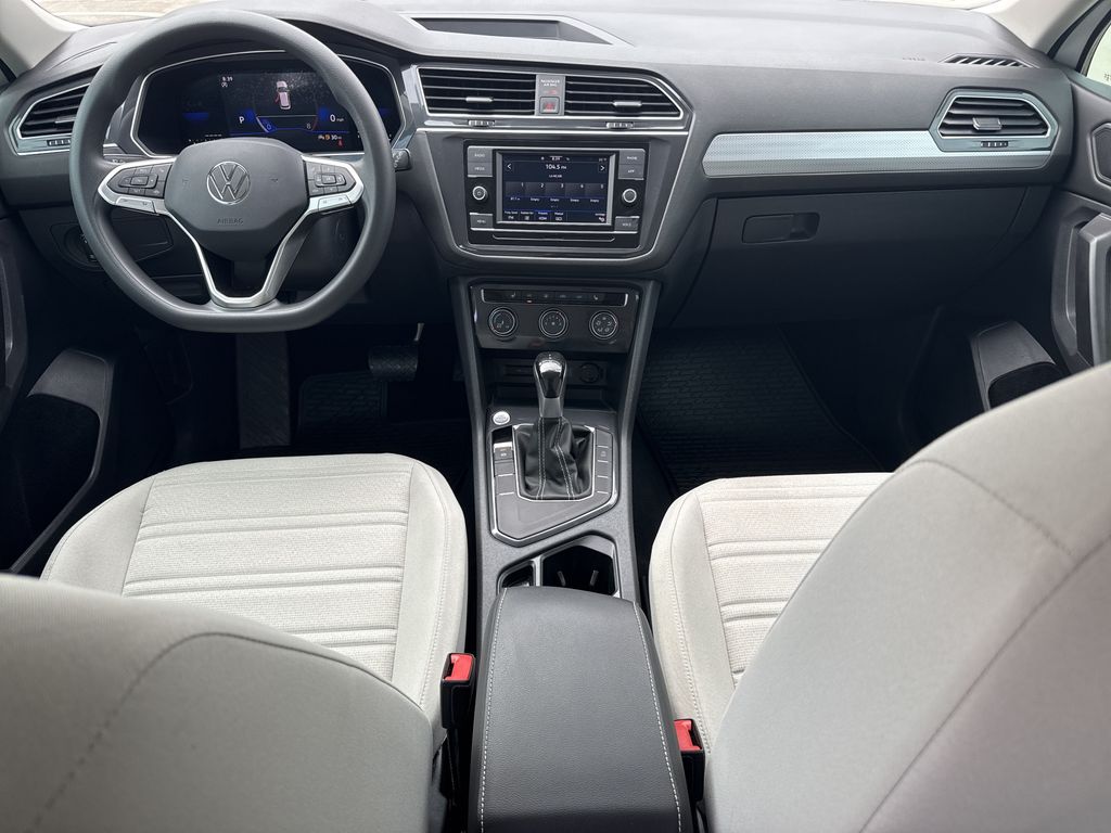 2023 Volkswagen Tiguan 2.0T S White at DeMontrond Gulf Freeway
