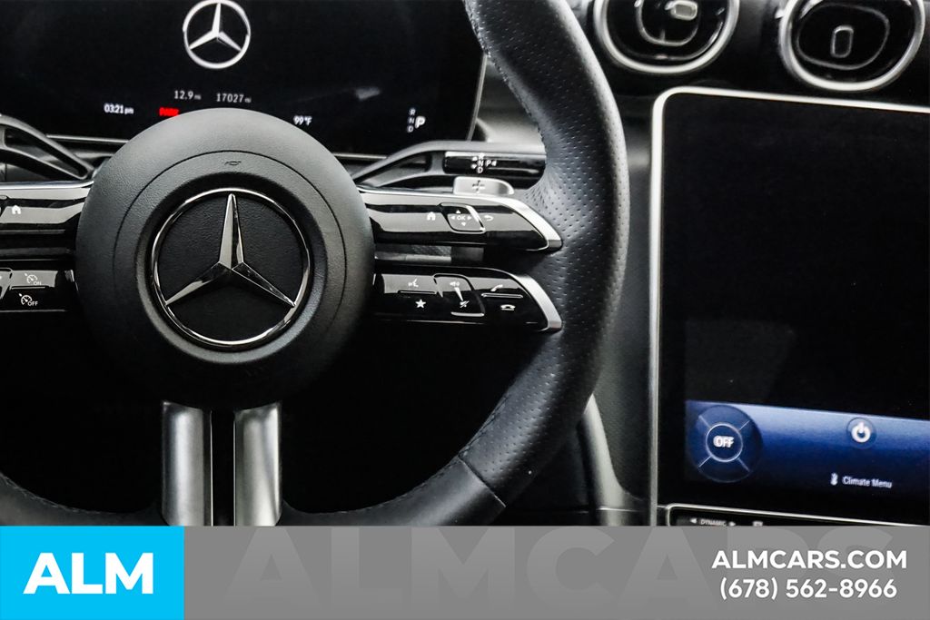 Used 2024 Black Mercedes-Benz C 300 image 25