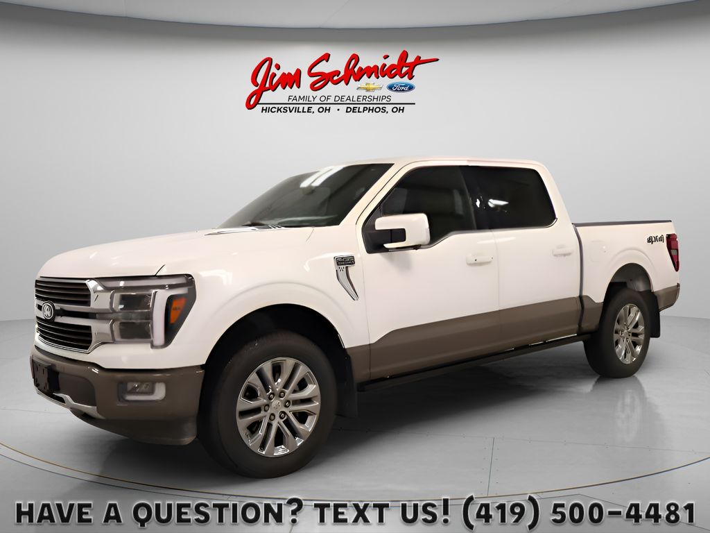 Star White Metallic TC 2025 Ford F-150 Pickup Truck Four-Wheel Drive Automatic