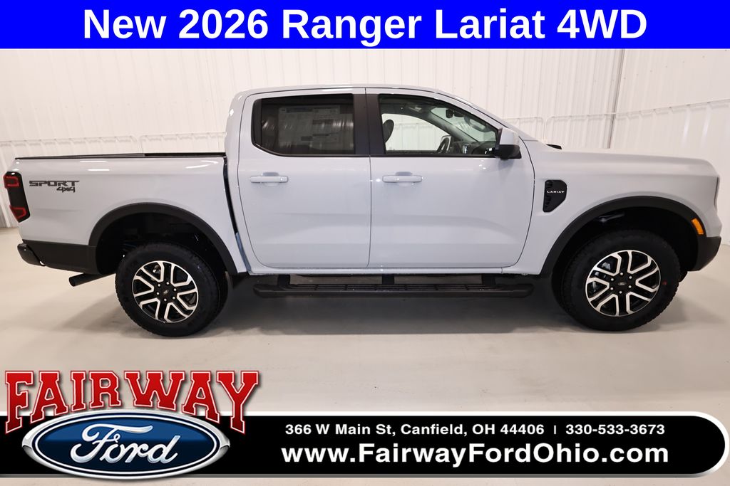 Avalanche 2026 Ford Ranger Lariat SuperCrew 4WD Pickup Truck Four-Wheel Drive Automatic