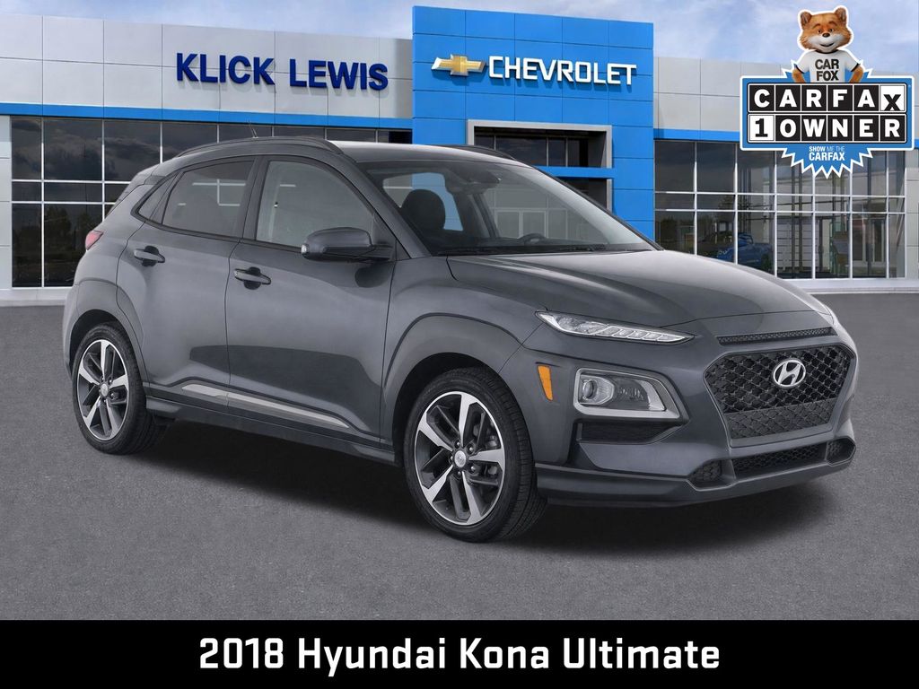 2018 Hyundai Kona Ultimate Gray at Subaru and VW of Moon Township