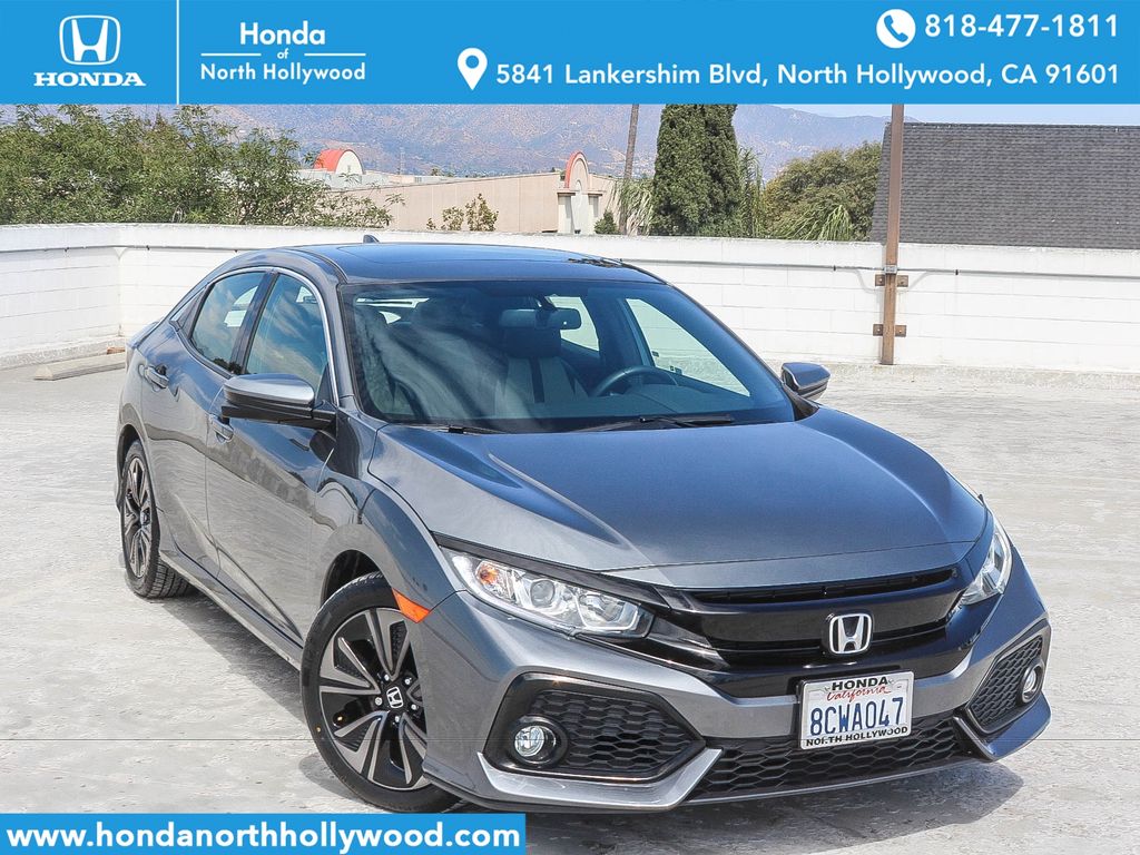  2018 Honda Civic Hatchback EX-L FWD with Navigation   