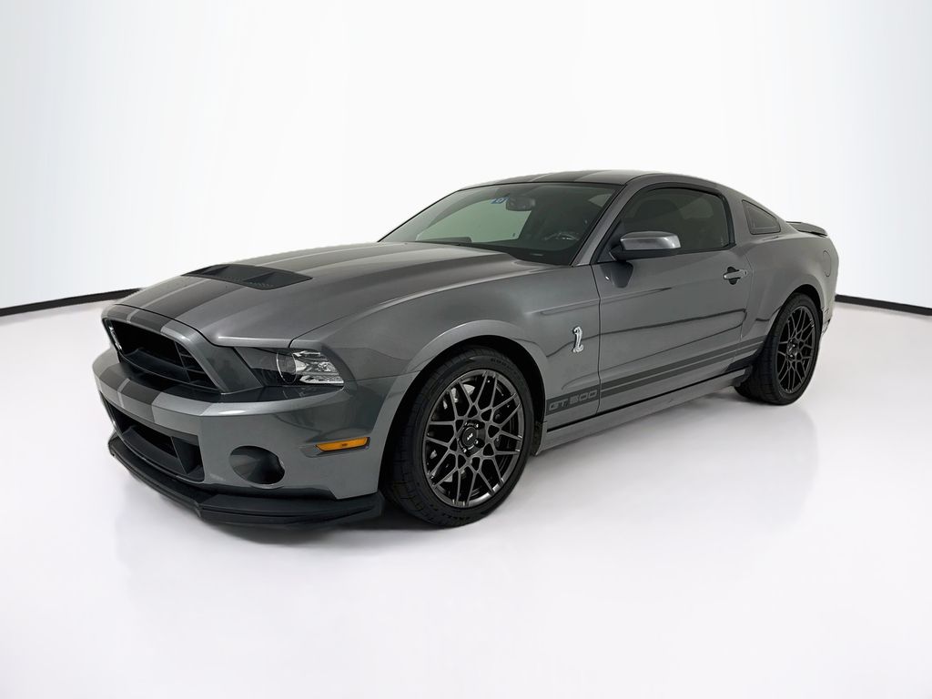 Sterling Gray Metallic 2013 Ford Mustang Shelby GT500 Coupe Rear-Wheel Drive 6-Speed Manual