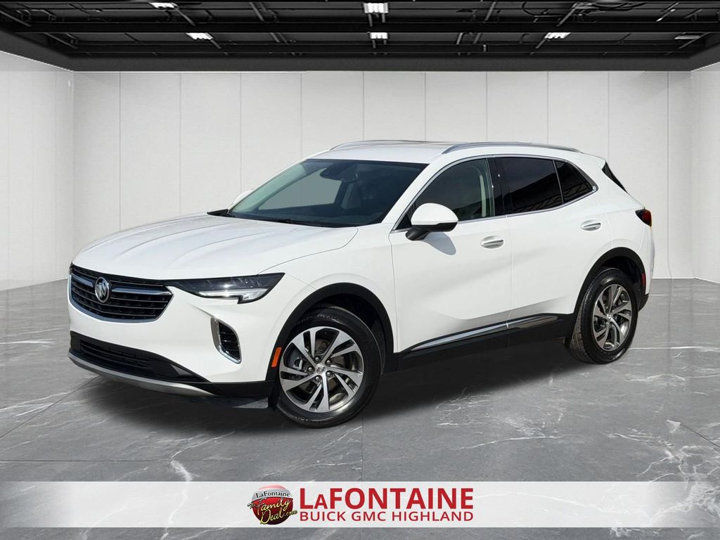 Summit White 2023 Buick Envision Essence AWD SUV / Crossover All-Wheel Drive 9-Speed Automatic
