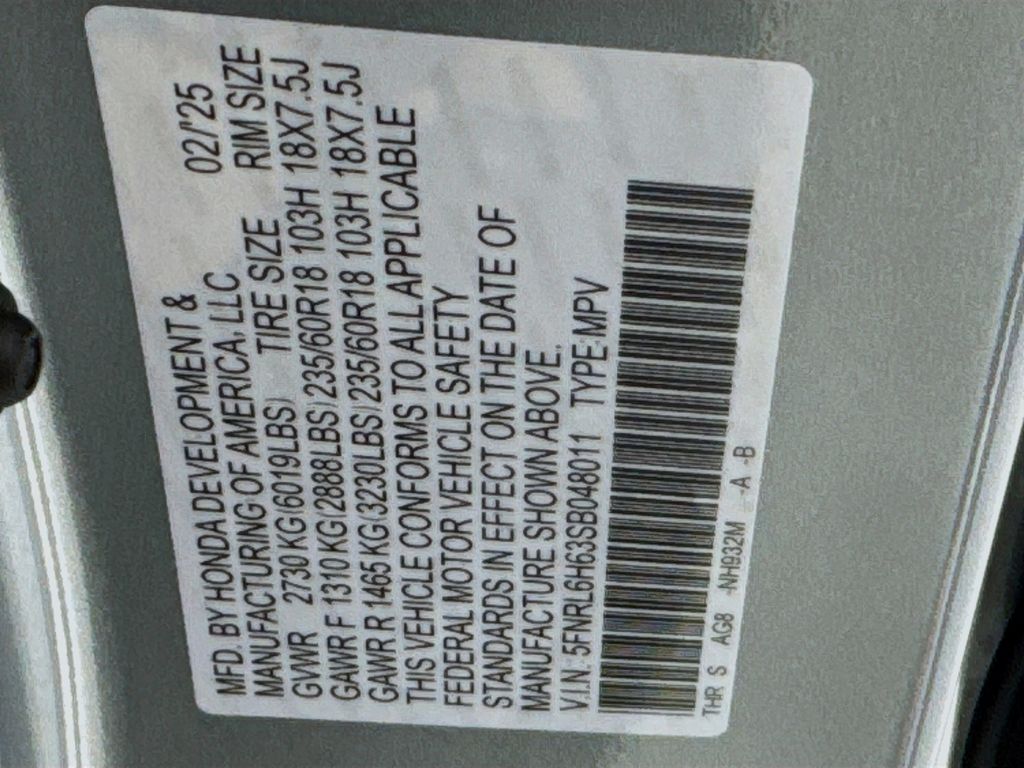 2025 Honda Odyssey EX-L photo