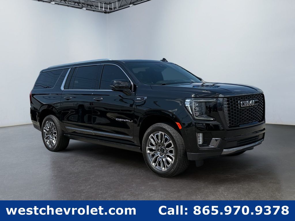 Onyx Black 2023 GMC Yukon XL SUV / Crossover Four-Wheel Drive