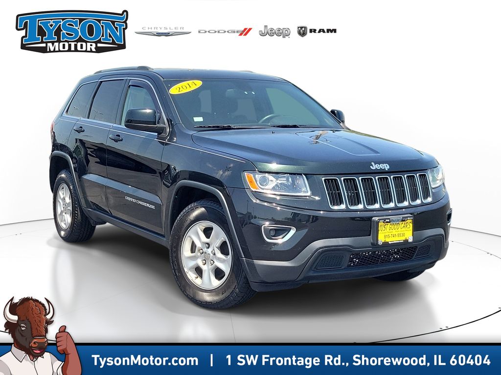 Black / Forest Green 2014 Jeep Grand Cherokee SUV / Crossover Four-Wheel Drive 8-Speed Automatic