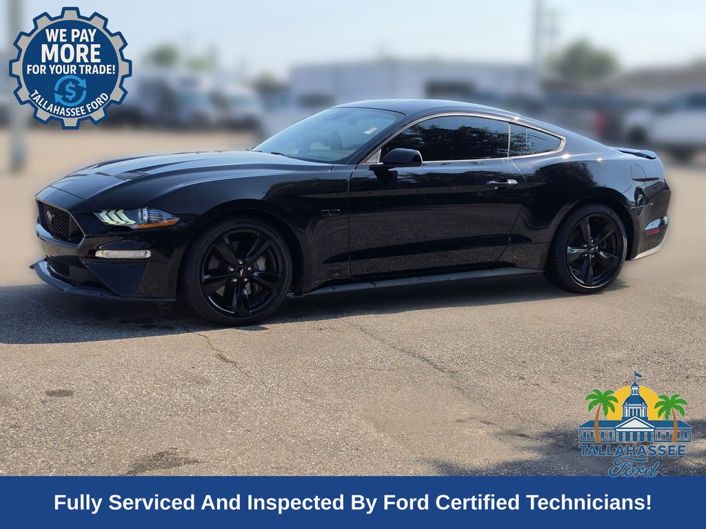 Shadow Black 2021 Ford Mustang Coupe Rear-Wheel Drive Automatic