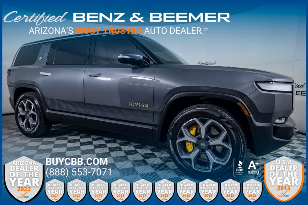 Gray 2023 Rivian R1S Adventure Quad Motor AWD SUV / Crossover All-Wheel Drive 1-Speed Automatic