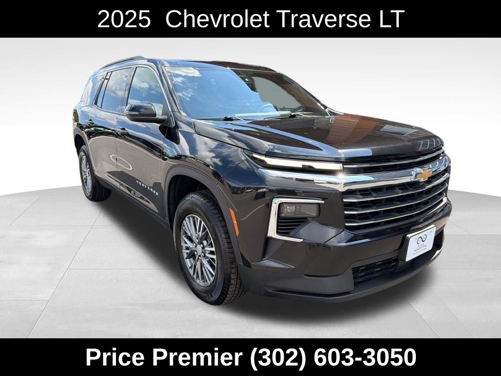 Mosaic Black Metallic 2025 Chevrolet Traverse SUV / Crossover Four-Wheel Drive 8-Speed Automatic
