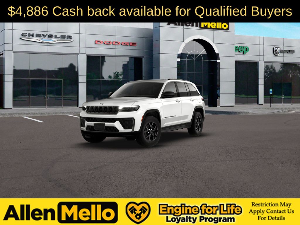 Bright White Clearcoat 2026 Jeep Grand Cherokee SUV / Crossover 8-Speed Automatic