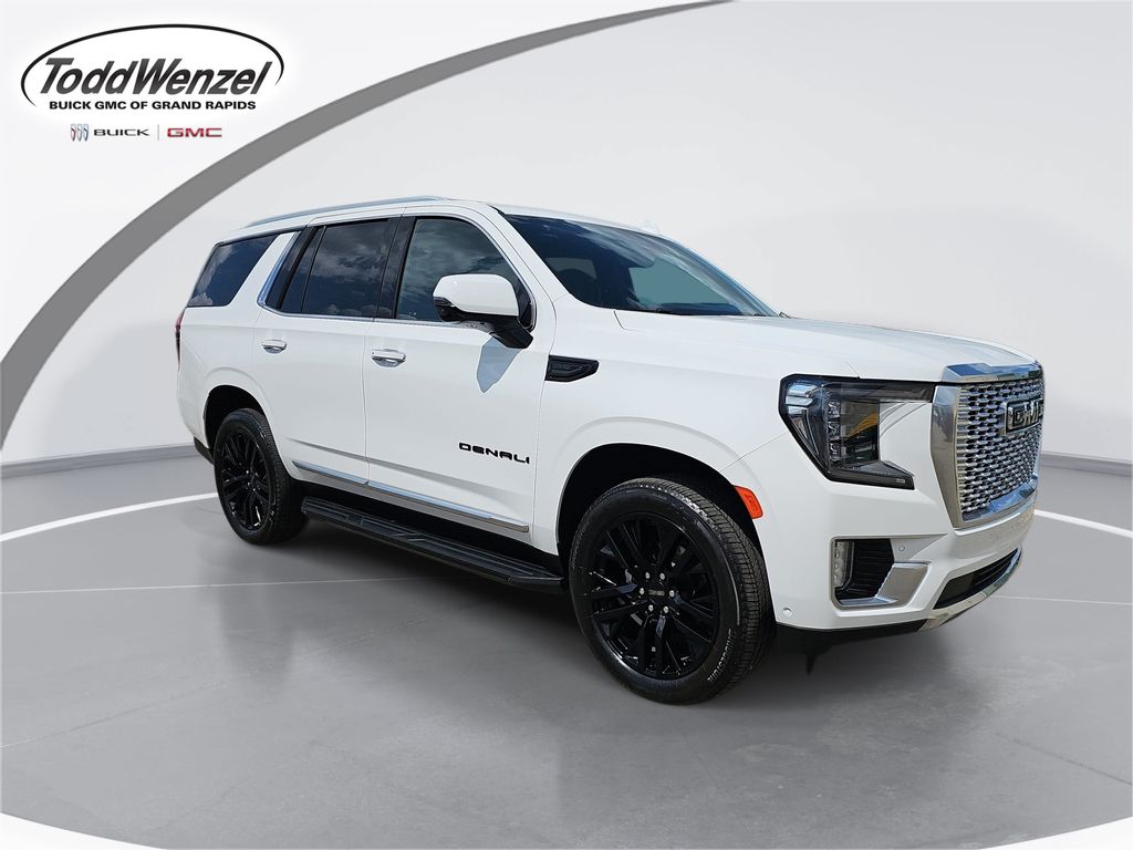 Summit White 2024 GMC Yukon SUV / Crossover Four-Wheel Drive 